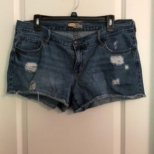 Jean shorts
